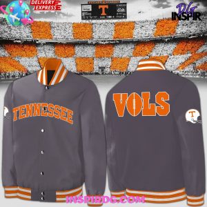 Tennessee Volunteers Football Smokey Grey Bomber Jacket