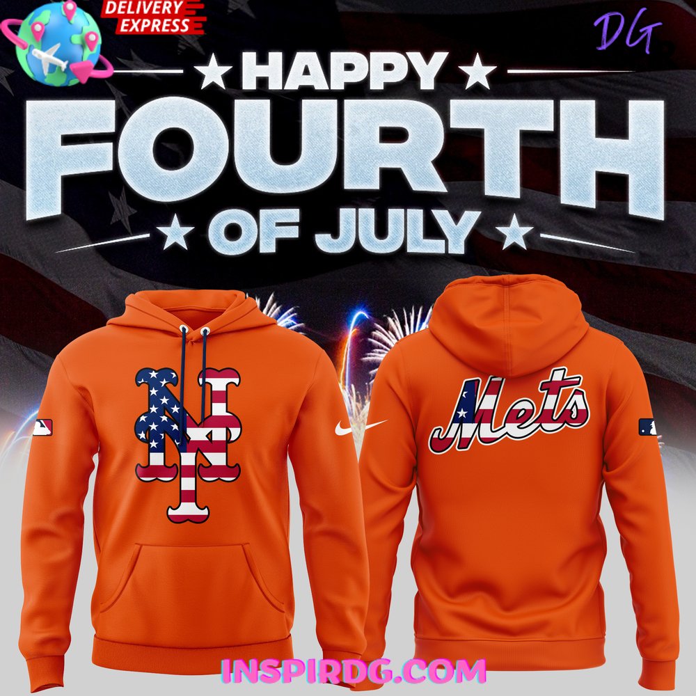 New Special Fourth of July New York Mets Hoodie