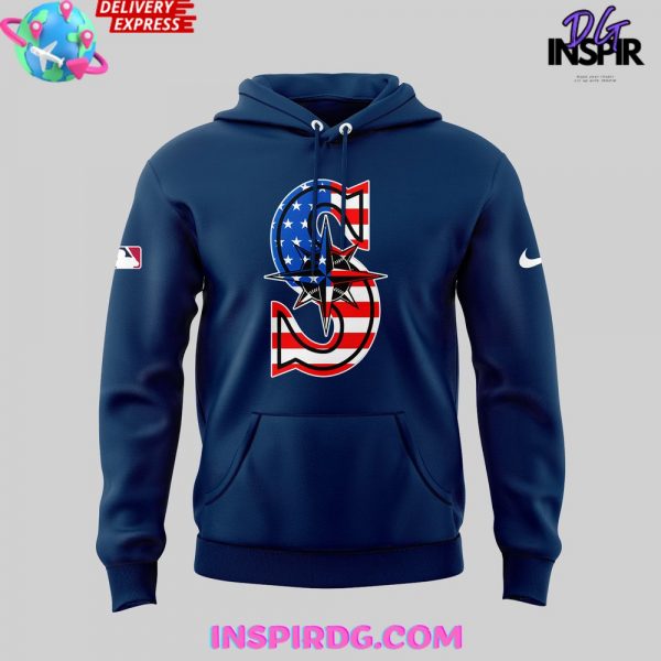 Special Fourth of July Seattle Mariners Hoodie