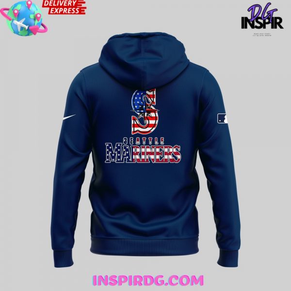 Special Fourth of July Seattle Mariners Hoodie