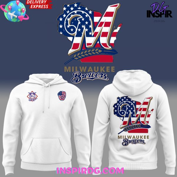 Special Happy 4th Of July Milwaukee Brewers Hoodie