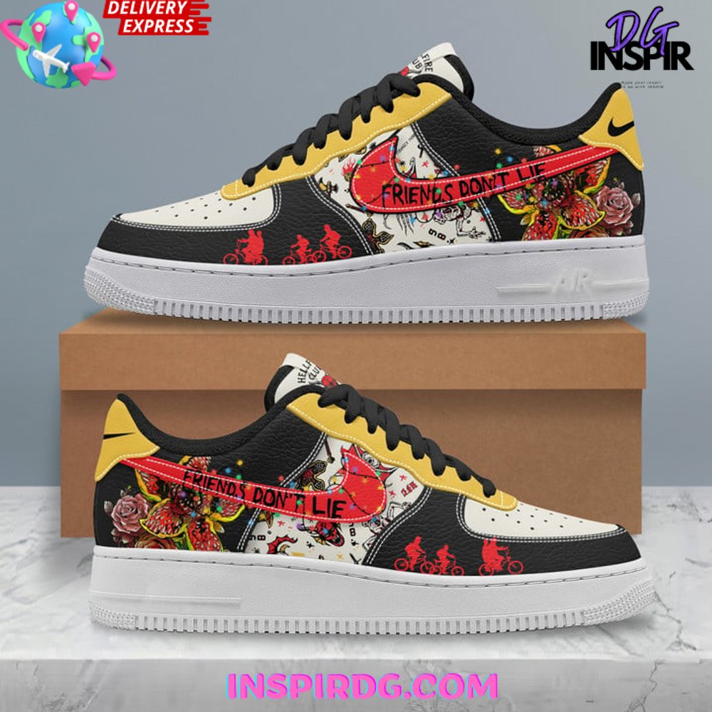 Stranger Things Limited Edition Nike Air Force 1 InspirDG