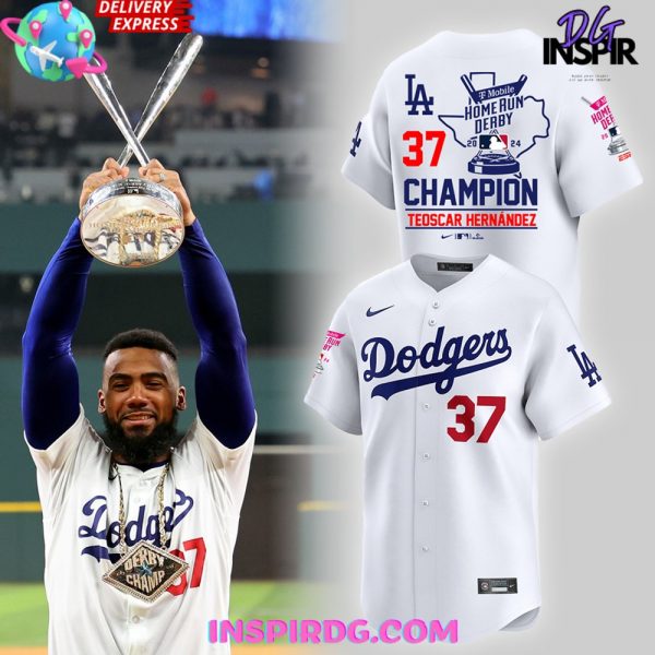 Teoscar Hernandez Home Run Derby Champion Baseball Jersey