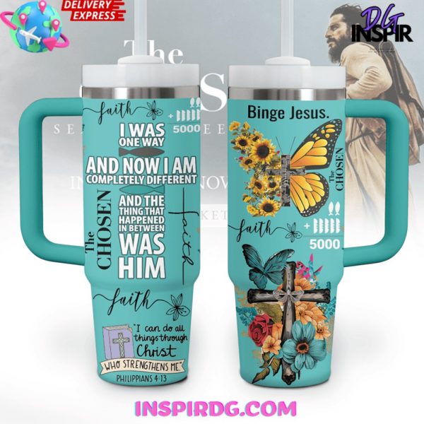 The Chosen Binge Jesus Stanley Tumbler Cup 40oz