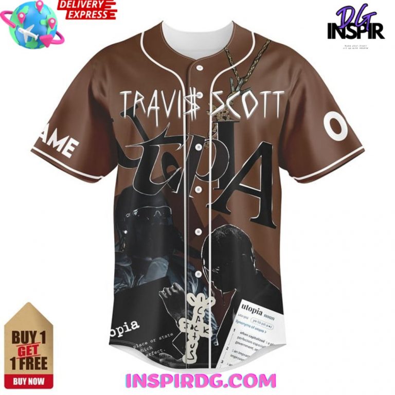 Travis Scott Utopia Premium Concert Jersey - InspirDG