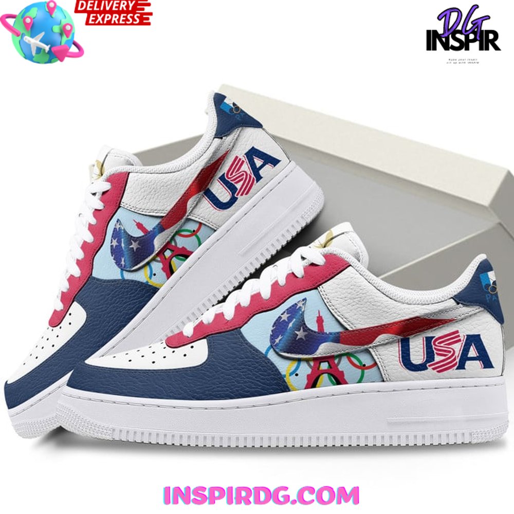 USA Olympic Paris 2024 Limited Edition Air Force 1 USA Olympic Paris 2024 Limited Edition Air Force 1