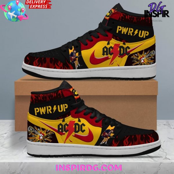 AC/DC Power Up Rocker Nike Air Jordan 1