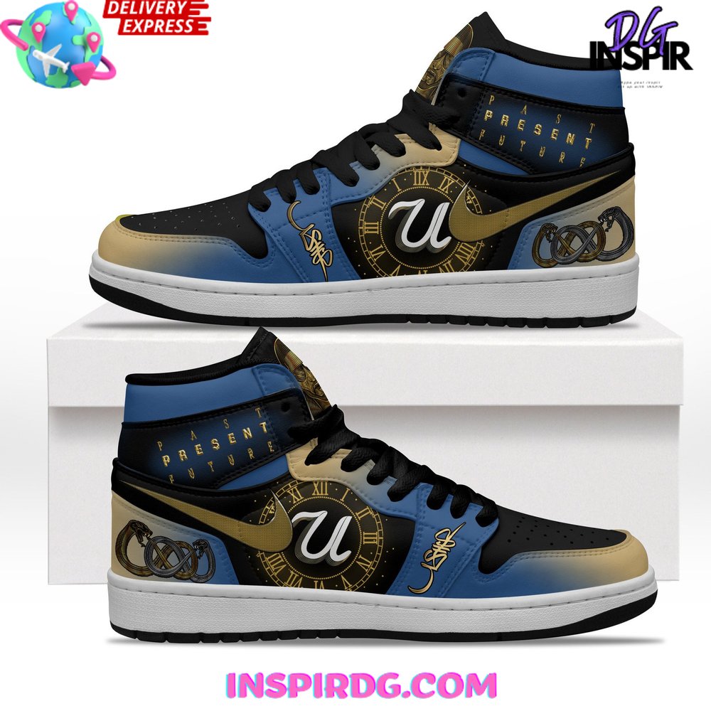 Usher Past Present Future Nike Air Jordan 1 Sneaker Usher Past Present Future Nike Air Jordan 1 Sneaker