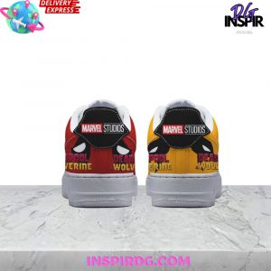 Deadpool vs Wolverine Lets Fcking Go Limited Edition Air Force 1