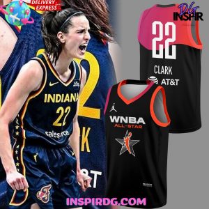 WNBA ALL-STAR 2024 Caitlin Clark Black Basketball Jersey