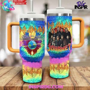 Def Leppard x Journey Summer Stadium Tour 2024 Stanley Tumbler Cup