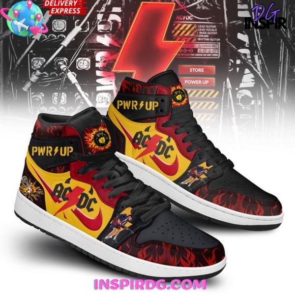AC/DC Power Up Rocker Nike Air Jordan 1