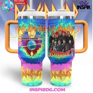 Def Leppard x Journey Summer Stadium Tour 2024 Stanley Tumbler Cup