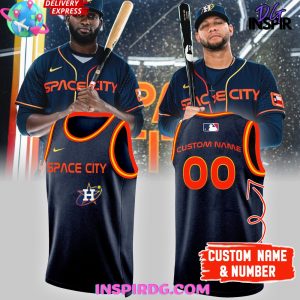 Houston Astros Space City Connect Baseball Jersey