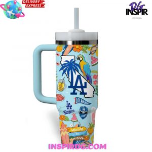 Los Angeles Dodgers Summer Beach Stanley Tumbler Cup