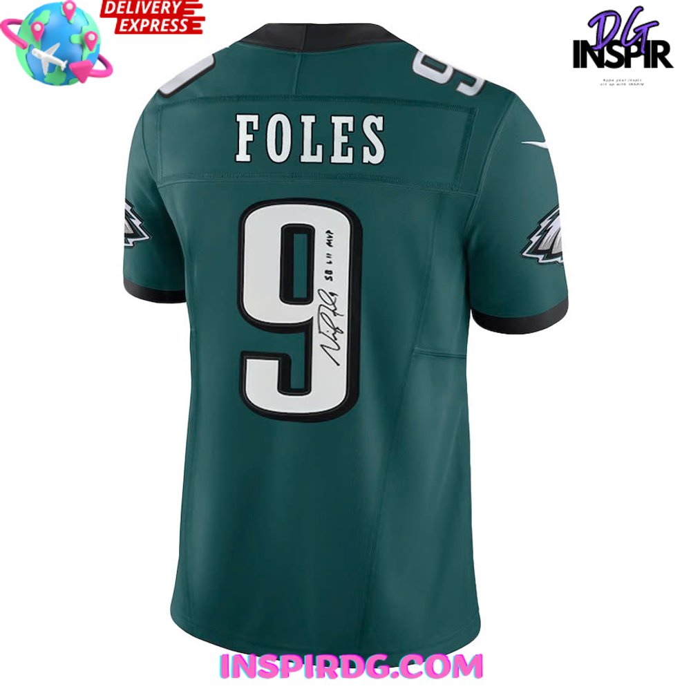 Nick Foles Philadelphia Eagles SB LII MVP Football Jersey InspirDG