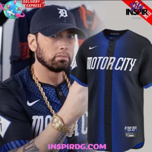 Detroit Tigers Motor City Connect 2024 Baseball Jersey