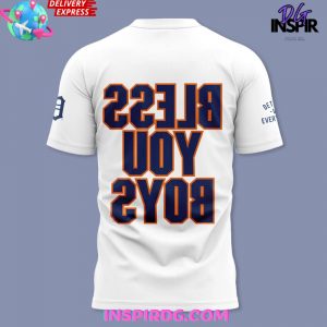 Detroit Tigers Bless You Boys White TShirt