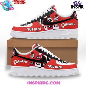 UGA Bulldogs Dawgs Custom Nike Air Force 1