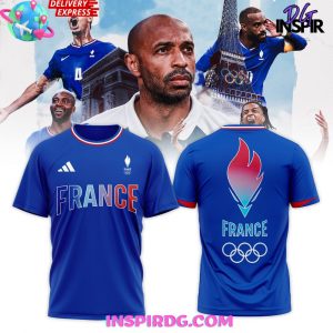 France National Football Team Olympic Paris 2024 T-Shirt