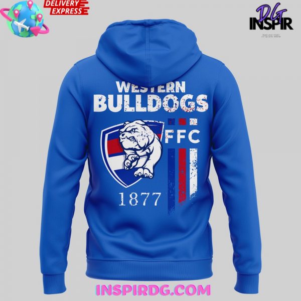 AFL Western Bulldogs Adam Treloar 250 Games Hoodie