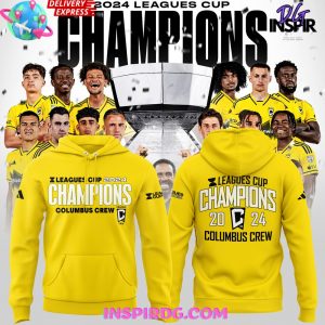 Columbus Crew Leagues Cup 2024 Champions Hoodie InspirDG