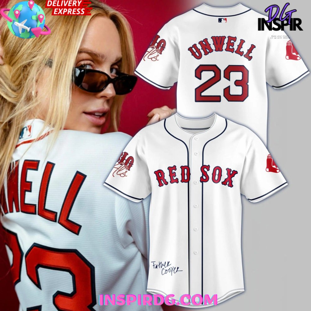 Alex Cooper x Boston Red Sox Baseball Jersey InspirDG