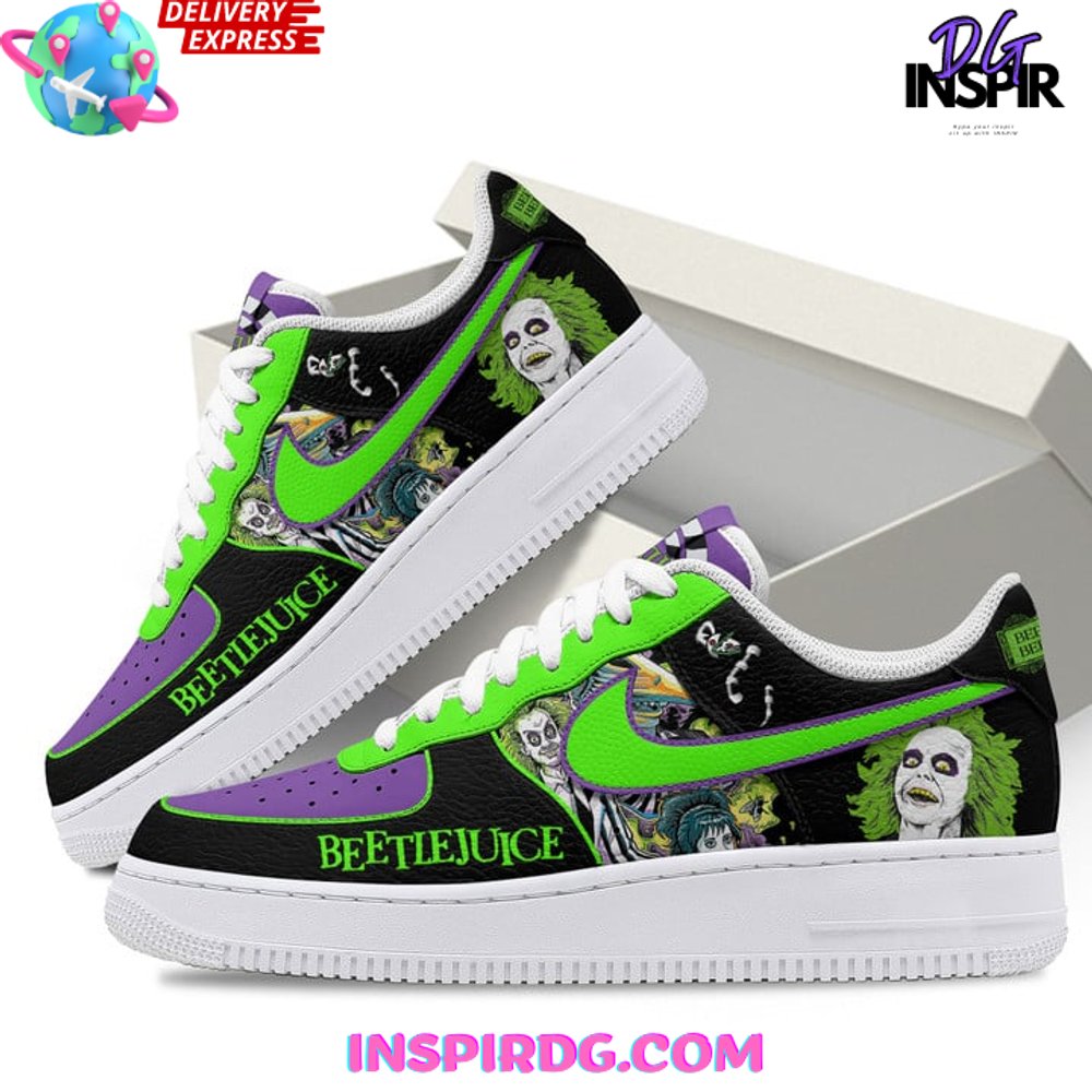 Beetlejuice x Nike Limited Edition Air Force 1 InspirDG