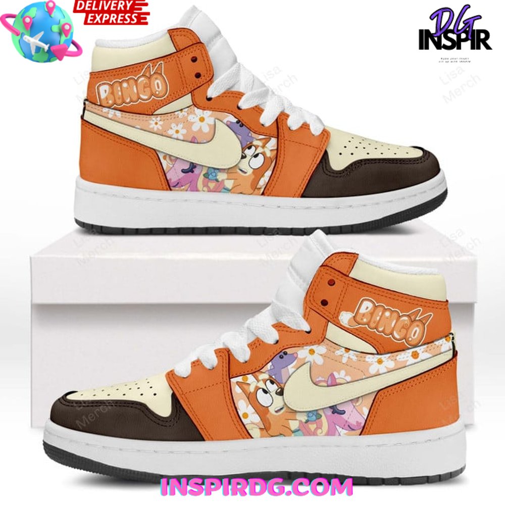 Bingo Bluey Limited Edition Nike Air Jordan 1 Bingo Bluey Limited Edition Nike Air Jordan 1