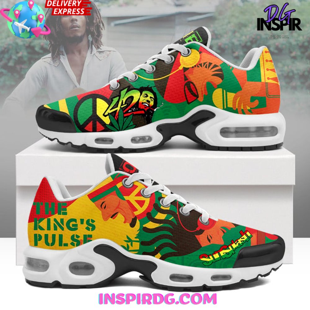 Bob Marley Limited Edition Air Max Plus Shoes InspirDG