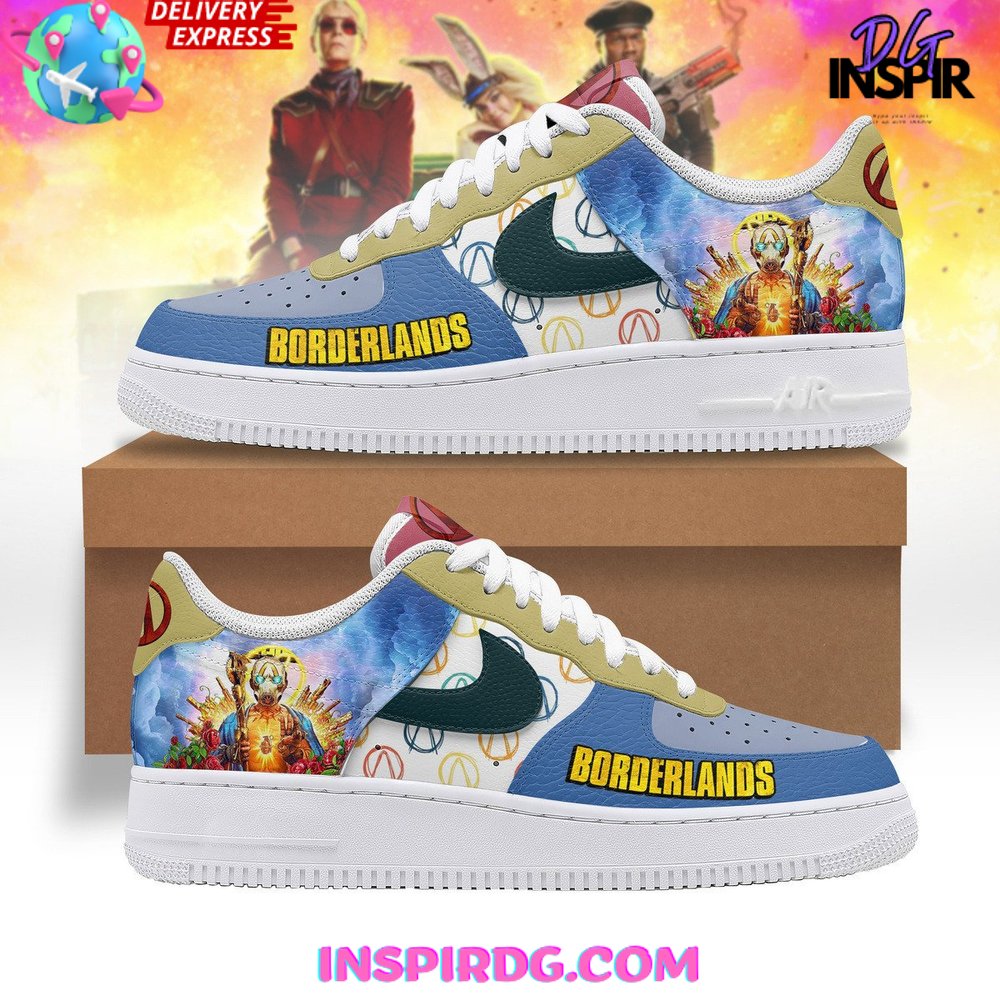 Borderlands Limited Edition Air Force 1 Borderlands Limited Edition Air Force 1