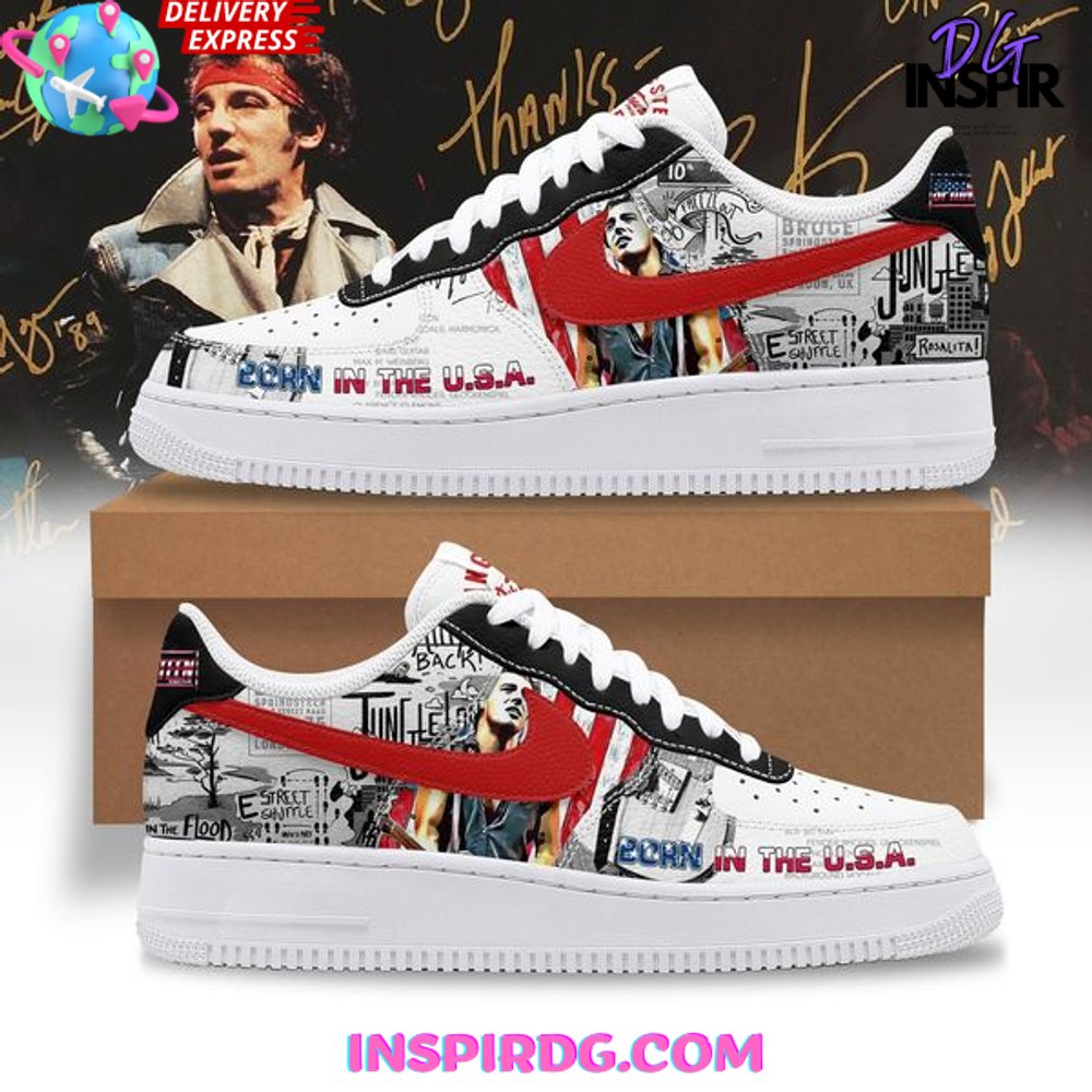 Bruce Springsteen Limited Edition Nike Air Force 1 InspirDG