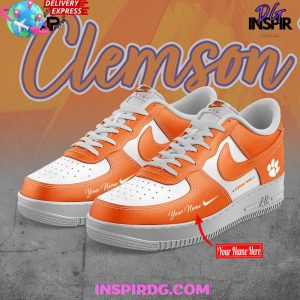 Clemson Tigers 2024 Custom Nike Air Force 1