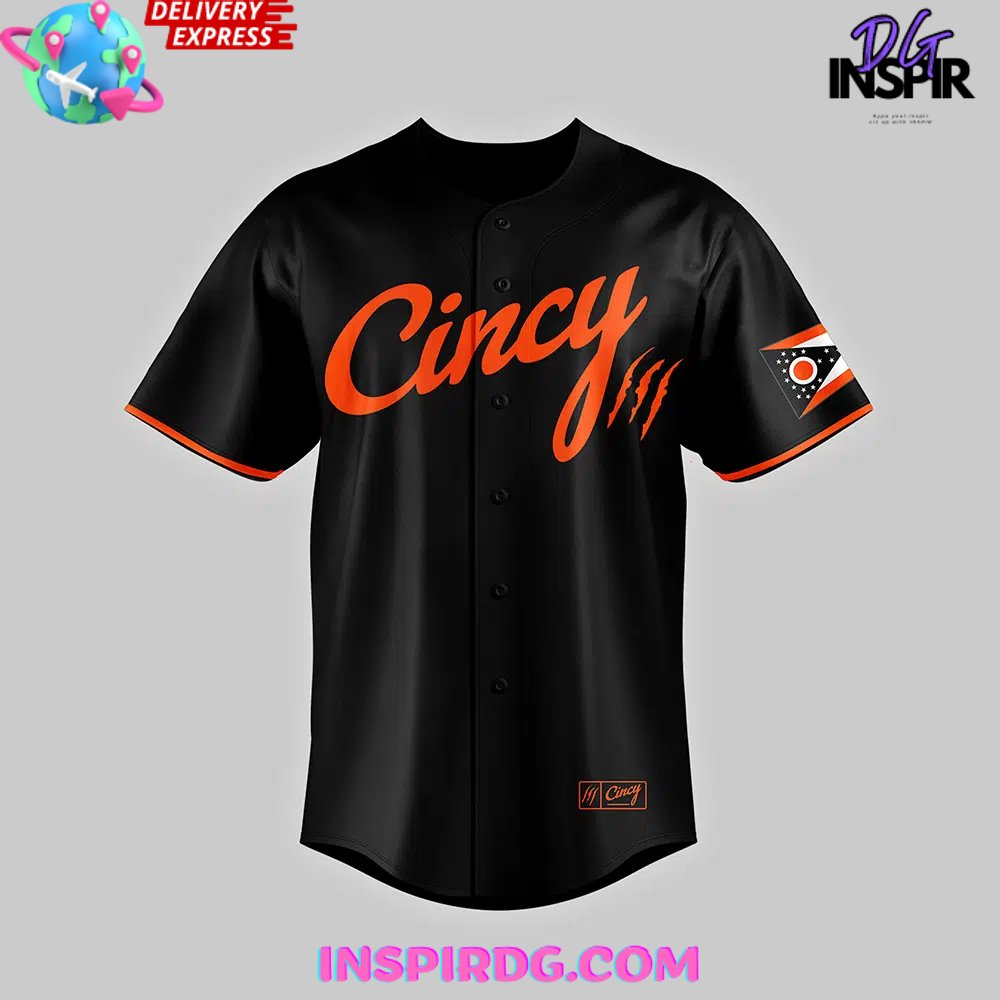 Cincinnati Bengals Tiger 2024 Custom Baseball Jersey InspirDG