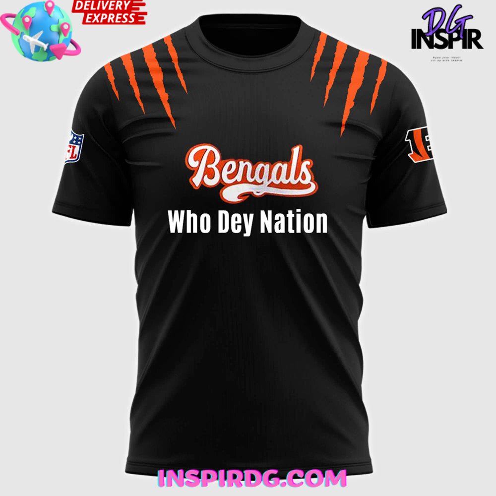 Cincinnati Bengals Who Dey Nation 2024 T Shirt InspirDG