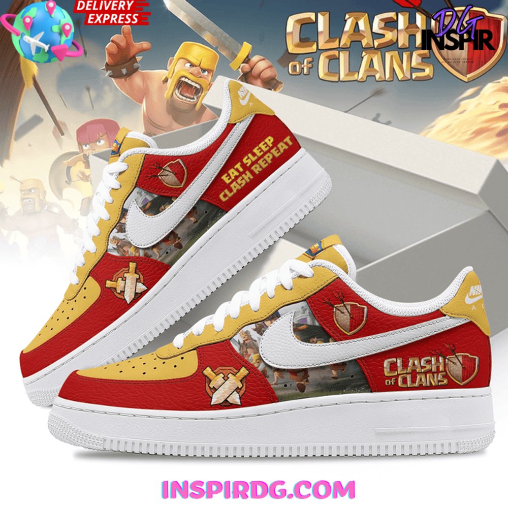 Clash of Clans Limited Edition Air Force 1 Clash of Clans Limited Edition Air Force 1