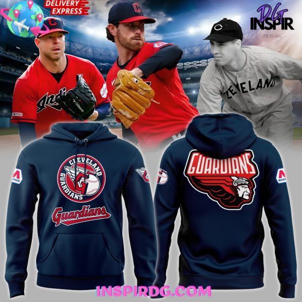 Cleveland Guardians MLB 2024 Navy Hoodie