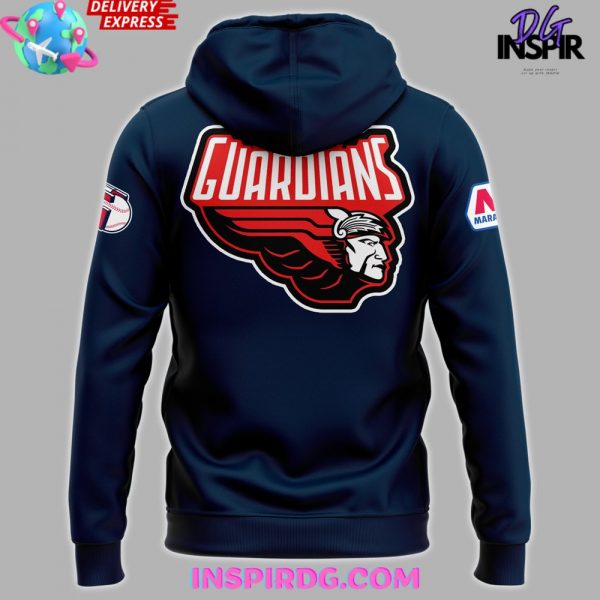 Cleveland Guardians MLB 2024 Navy Hoodie
