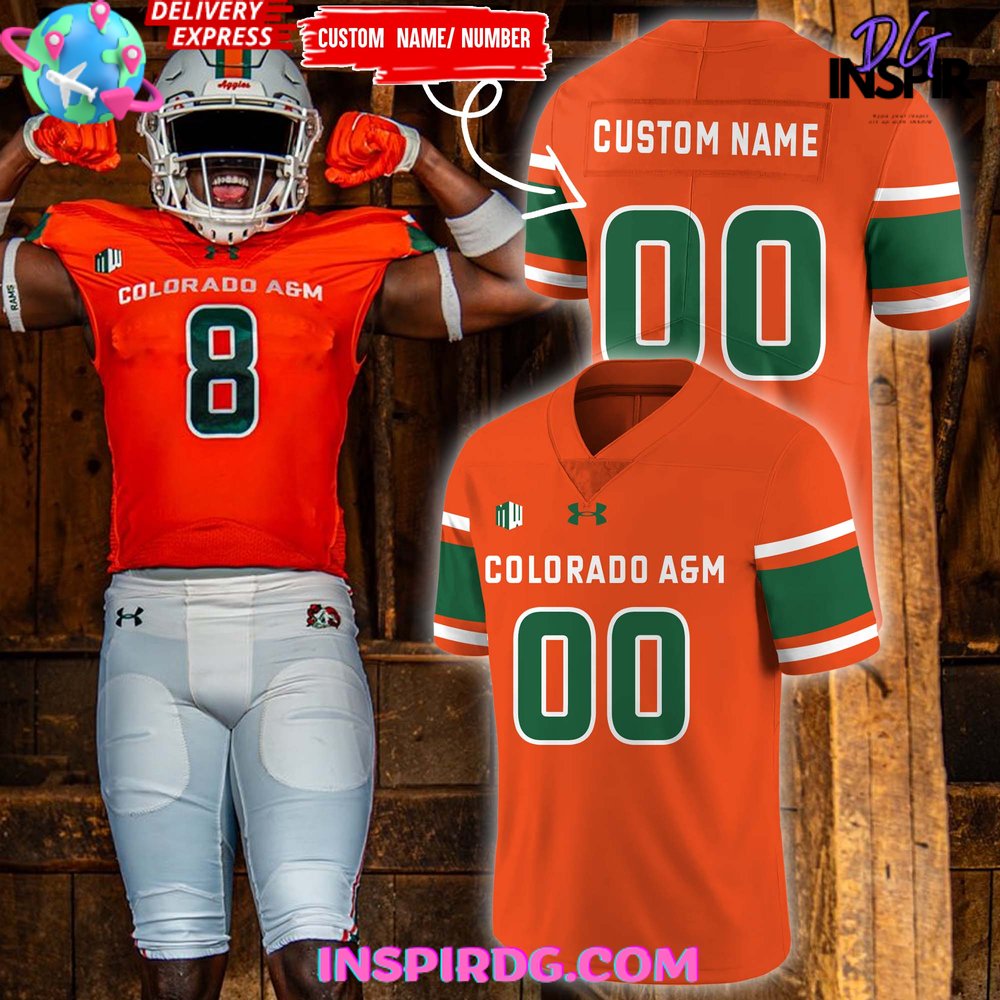 Colorado State Aggie Roots 2024 Football Jersey InspirDG