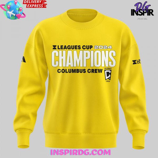Columbus Crew Leagues Cup 2024 Champions Sweatshirt