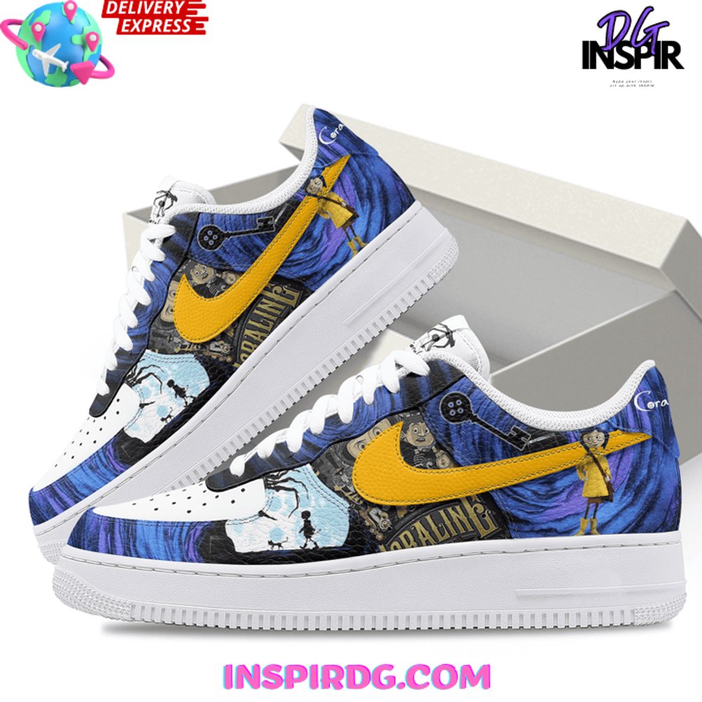 Coraline x Nike Limited Edition Air Force 1 Coraline x Nike Limited Edition Air Force 1