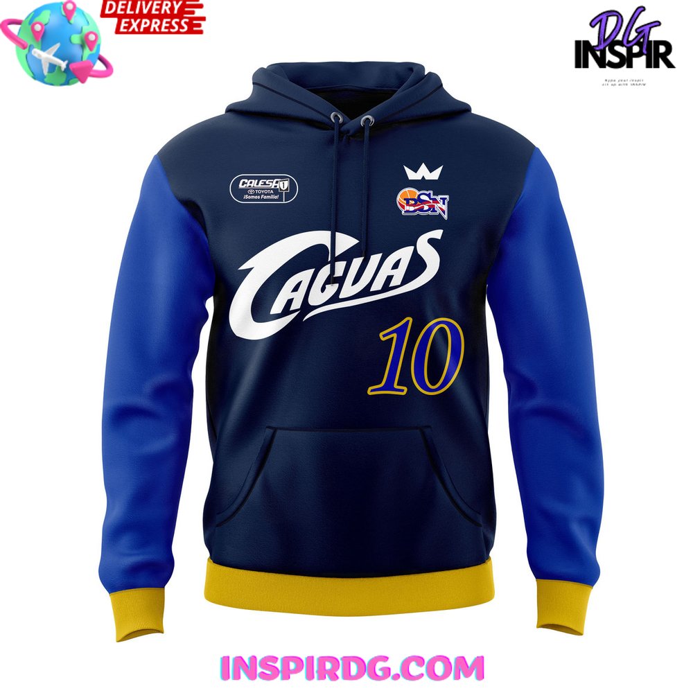 Criollos de Caguas 2024 Navy Hoodie Criollos de Caguas 2024 Navy Hoodie
