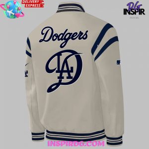 Los Angeles Dodgers Nike Cream 2024 Baseball Jacket