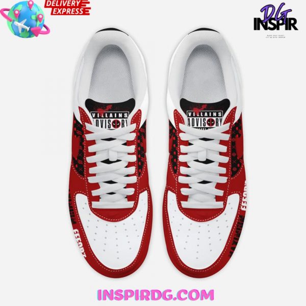 Deadpool Maximum Effort Limited Edition Air Force 1