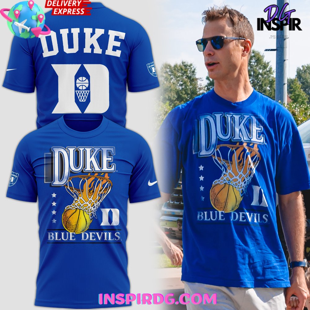 Duke Blue Devils Basketball 2024 T Shirt InspirDG