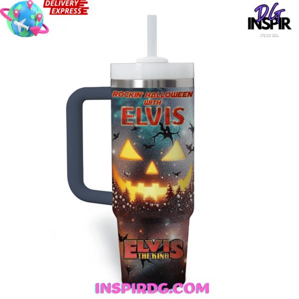 Elvis Presley Rockin’ Halloween Stanley Tumbler Cup