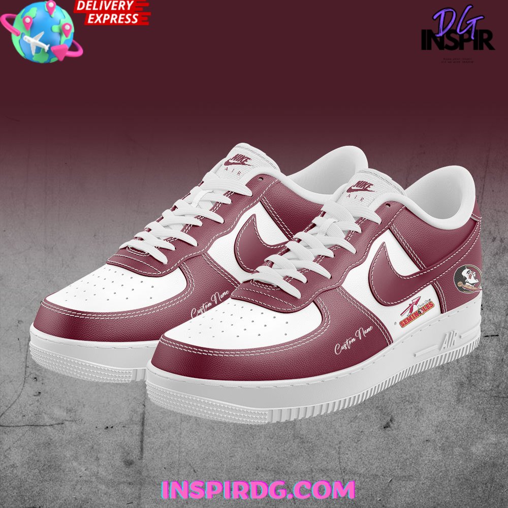 Florida State Seminoles Baseball Nike Air Force 1 InspirDG