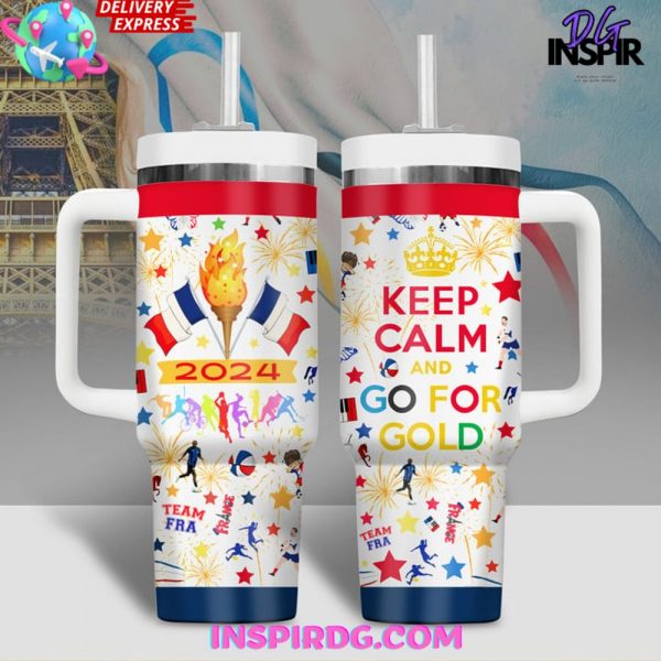 France Olympic Paris 2024 Stanley Tumbler Cup - Inspirdg