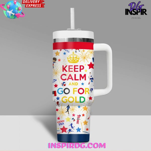 France Olympic Paris 2024 Stanley Tumbler Cup - Inspirdg