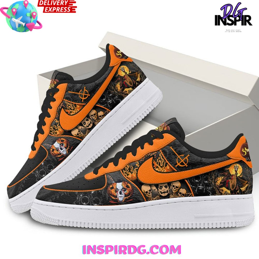 Ghost Happy Halloween Limited Edition Nike Air Force 1 InspirDG